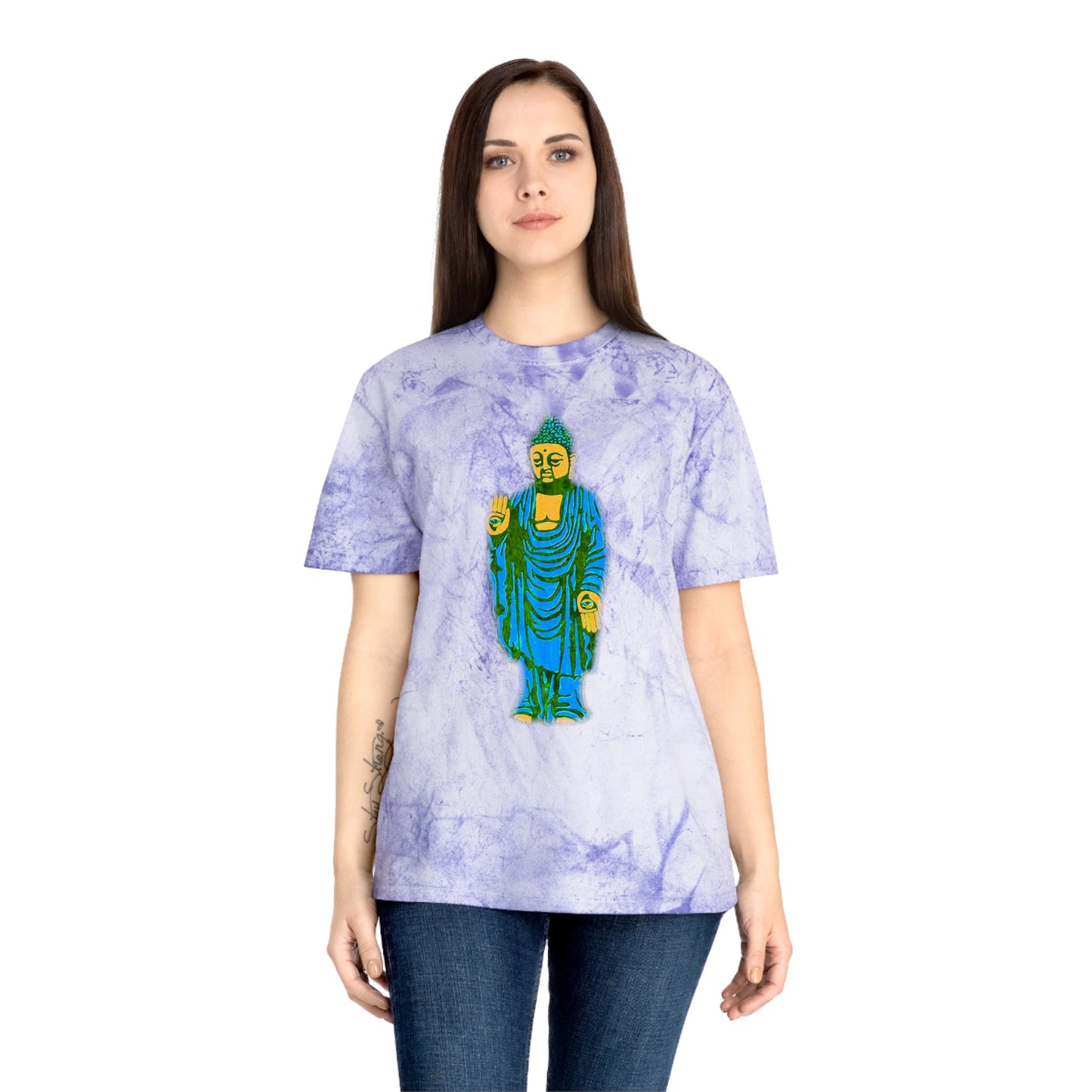 Grand Honor Buddha Industrial Dye Premium T-Shirt