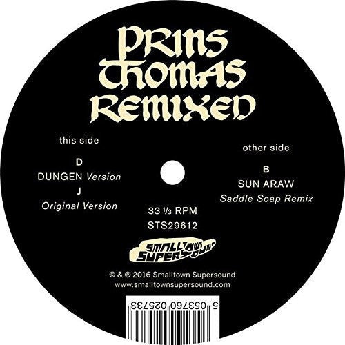 Prins Thomas - Dungen/Sun Araw Remixes [LP] Vinyl Record