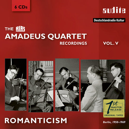 Amadeus Quartet - Romanticism: The RIAS Amadeus Quartet Recordings, Vol. 5 [6 CD]