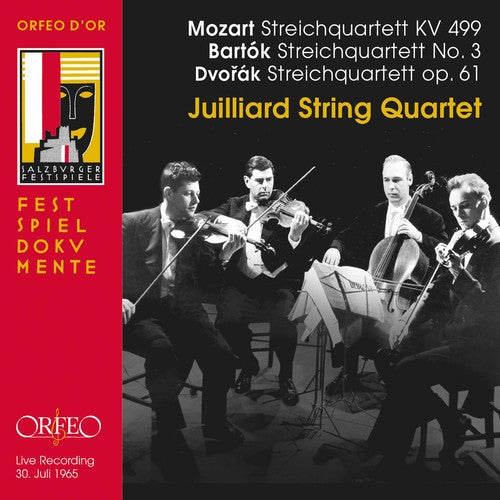Bartok / Dvorak / Mozart / Juilliard String - Mozart, Bartok & Dvorak: String Quartets Music CD