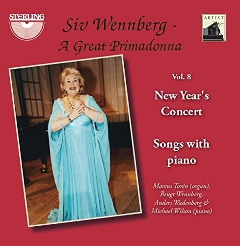 Siv Wennberg - Siv Wennberg: A Great Primadonna, Vol. 8 New Year's Concert Music CD