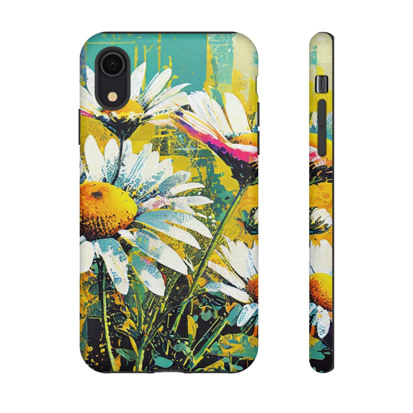 Colorful Daisy Floral Tough Phone Case
