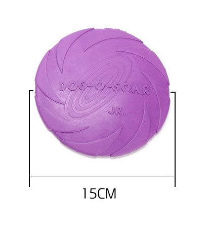 Dog Rubber Flying Disc Toy