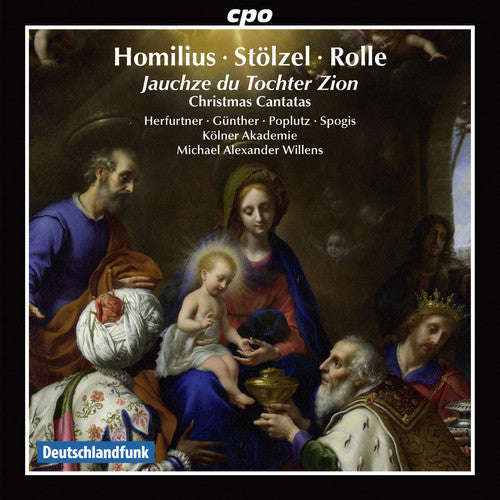 Forster / Homilius / Gunther / Poplutz / Willens - Christmas Cantatas Music CD