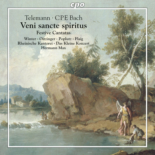 Hermann Max - Telemann & C.P.E. Bach: Festive Cantatas Music CD