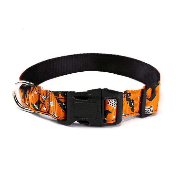 Halloween Print Pet Collar