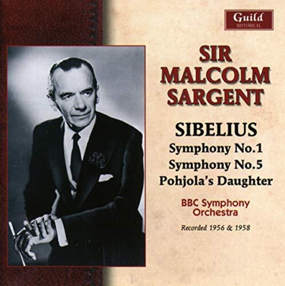 BBC Symphony Orchestra - Sir Malcolm Sargent - Sibelius Erc 1956-1958 [CD]