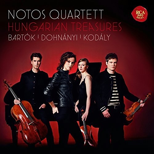 Bartok / Notos Quartett - Hungarian Treasures: Bartok / Dohnanyi / Kodaly - Music CD