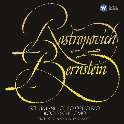 Schumann / Rostropovich / Bernstein / Onf - Cello Concerto / Bloch: Schelomo [CD]