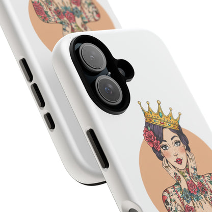 My Crown Never Falls Tattooed Girl Tough Phone Case