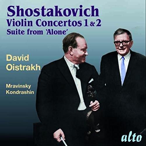 David Oistrakh / Rozhdestvensky,Gennady / Ussr Sso - Violin Concertos 1 & 2 Suite From Alone [CD]