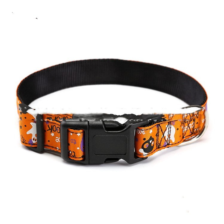 Halloween Print Pet Collar
