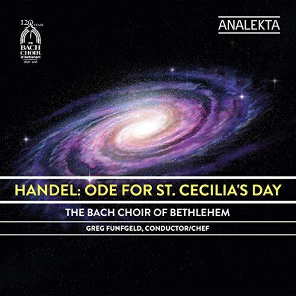 Handel / Bach Choir Of Bethlehem - Ode for St Cecilia's Day Music CD