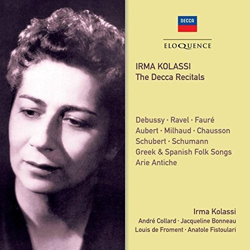 Irma Kolassi - Irma Kolassi: Decca Recitals [CD]
