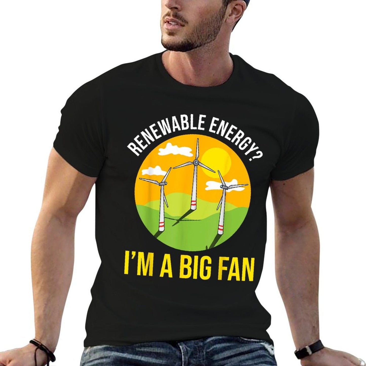 Renewable Energy Environmentally Friendly Science Nerd Gift T-Shirt