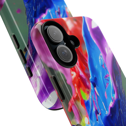 Vibrant Color Splash Tough Phone Case