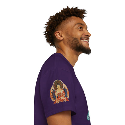Fine Art Buddha Chalk Drawing Print Unisex Ultra Cotton Tee