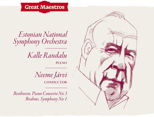 Neeme JÃ¤rvi - Beethoven: Piano Concerto No 3 / Brahms: Symphony No 1 Music CD