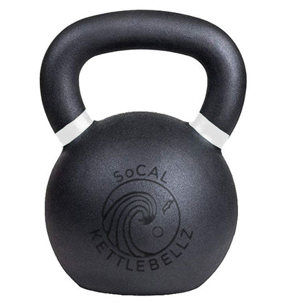 36 kg (80 lb) Powder-Coated Cast-Iron Kettlebell – Black | SoCal Kettlebellz