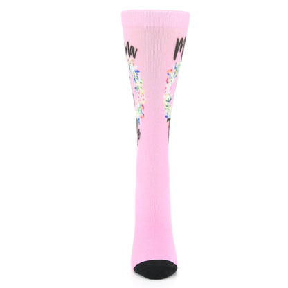 Pink Mama Established Custom Date Socks - Women's Custom Socks
