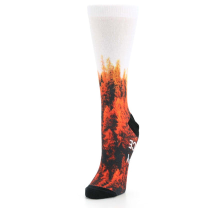 Happy Place Forest Custom Print Women's Socks