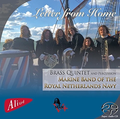 Brass Quintet and Percussion Marine Band of the Royal Netherlands Navy - Letter From Home [CD]