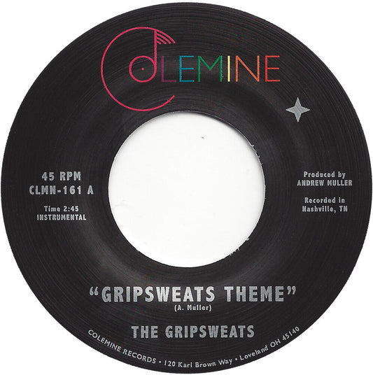 Gripsweats - Gripsweats Theme / Intermission (Can) [7" Vinyl]