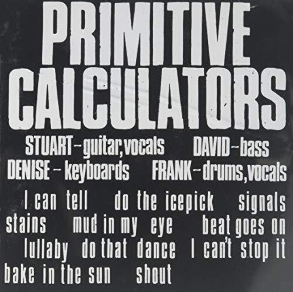Primitive Calculators - Primitive Calculators Music CD