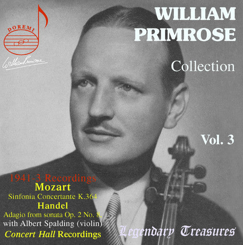 WILLIAM PRIMROSE - Collection 3 [CD]