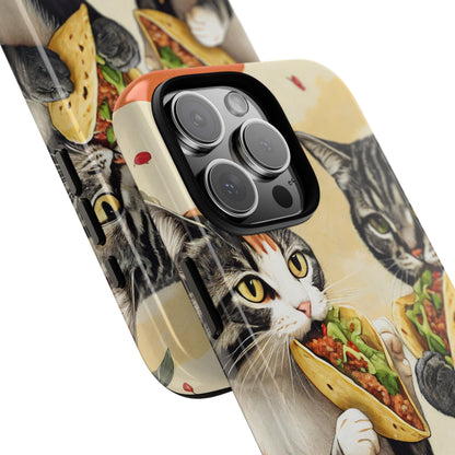 Funny Taco Cat Tough Phone Case