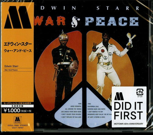 Starr,edwin - War & Peace - Music CD