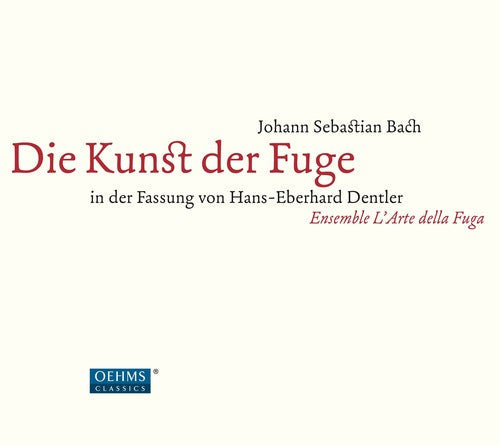 J Bach S / Ensemble Larte Della Fuga - Bach: Die Kunst der Fuge [CD]