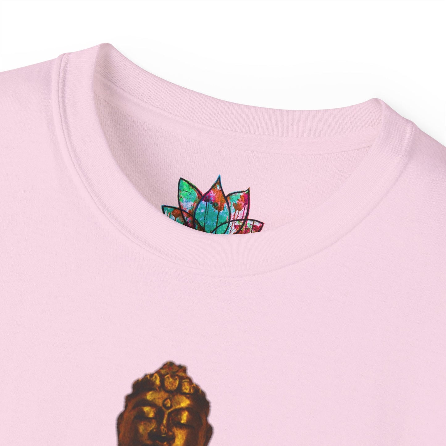 Fine Art Buddha Carving Print Unisex Ultra Cotton Tee