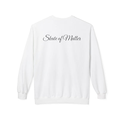 I Love Skater Guys Unisex Fleece Crewneck Sweatshirt