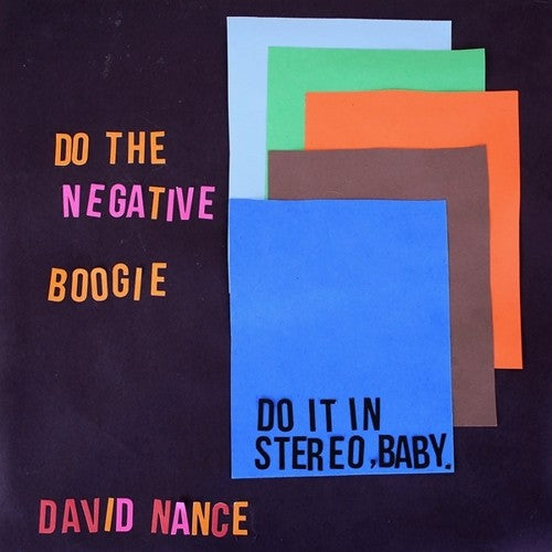 David Nance - Negative Boogie [LP] Vinyl Record