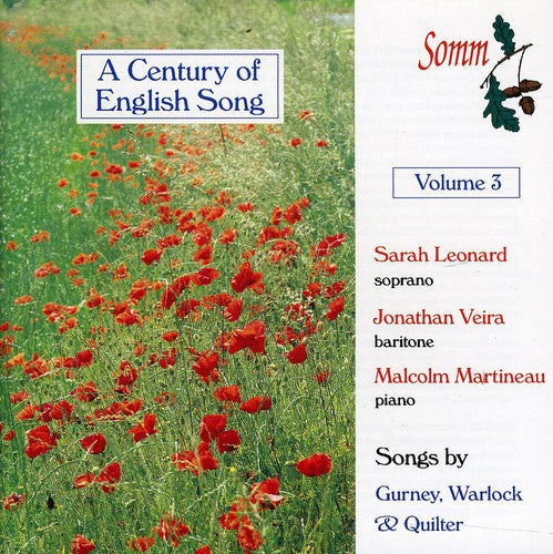 Jonathan Veira - Century of English Song 3 Music CD