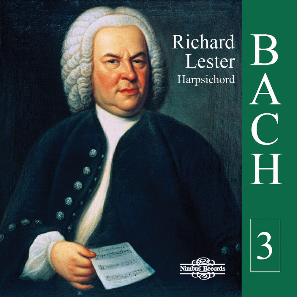 J Bach S / Lester - Harpsichord 3 [CD]
