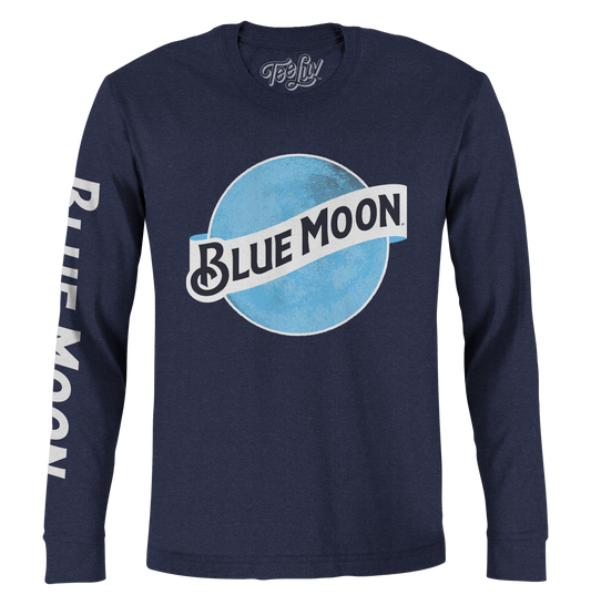 Blue Moon Long Sleeve T-Shirt - Navy