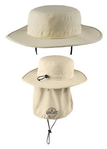 Koloa Outdoor Hat with Sun Flap and UPF Protection