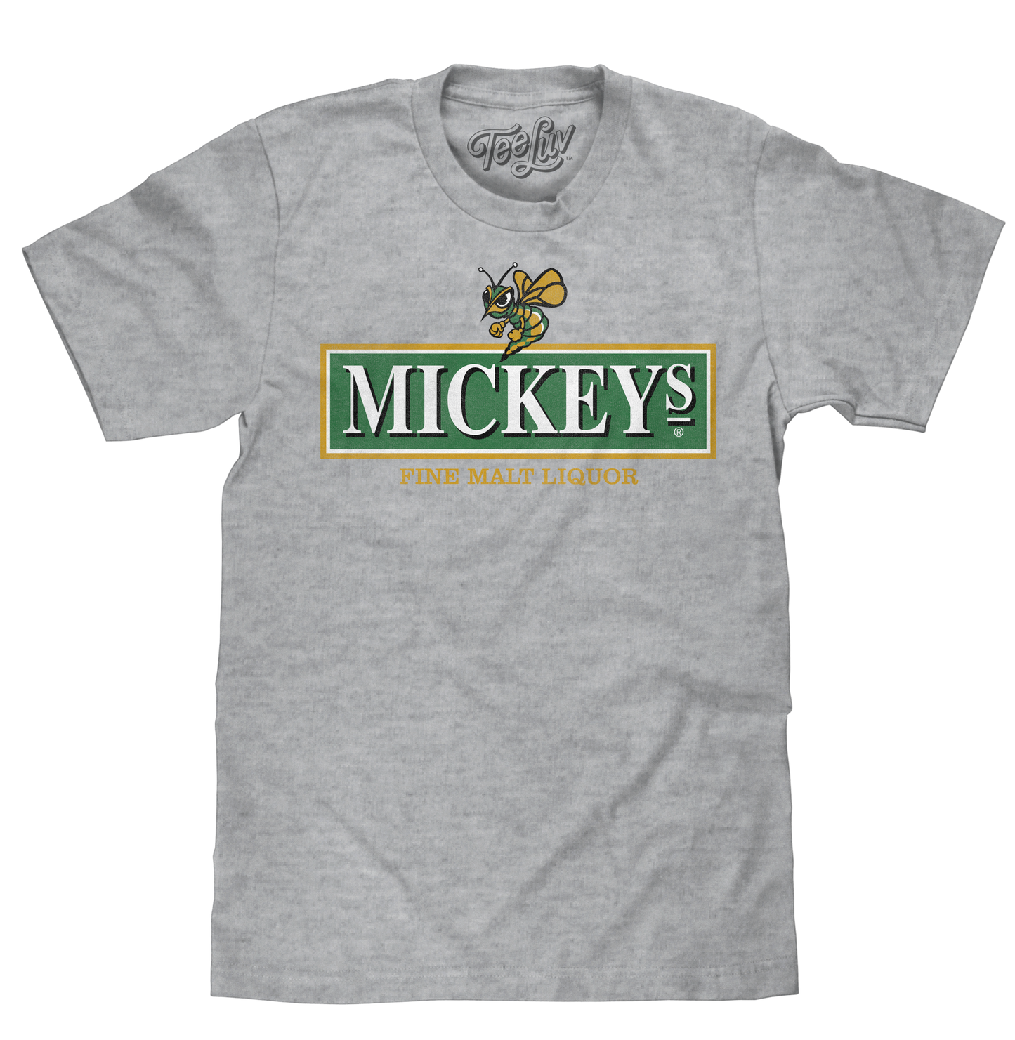 Mickey's Malt Liquor Beer T-Shirt - Athletic Heather Gray