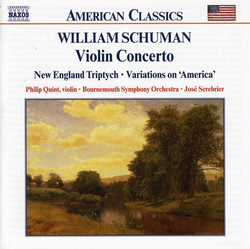 José Serebrier - Violin Concerto / Variations on America [CD]