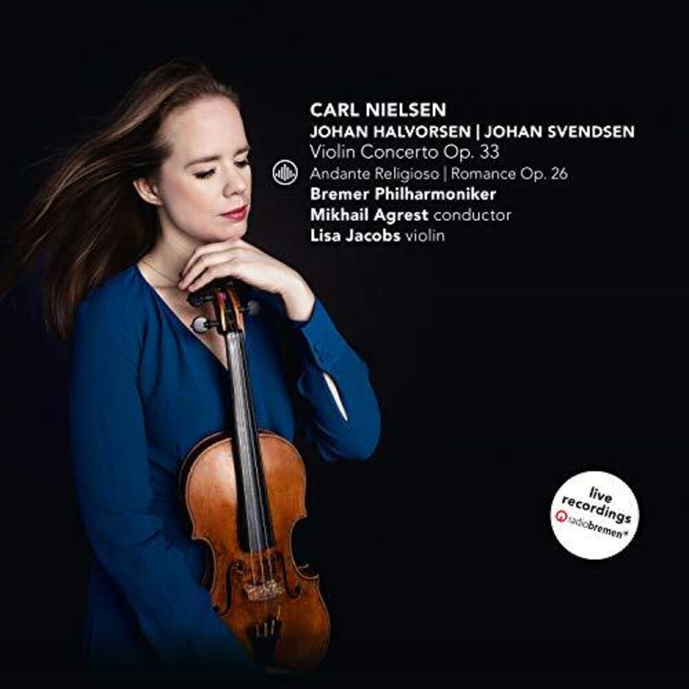 Nielsen / Jacobs / Agrest - Violin Concerto 33 Music CD