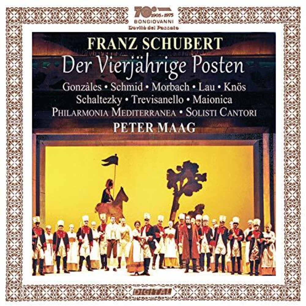 Schubert / Gonzales / Maa - Vierjahrige Posten [CD]