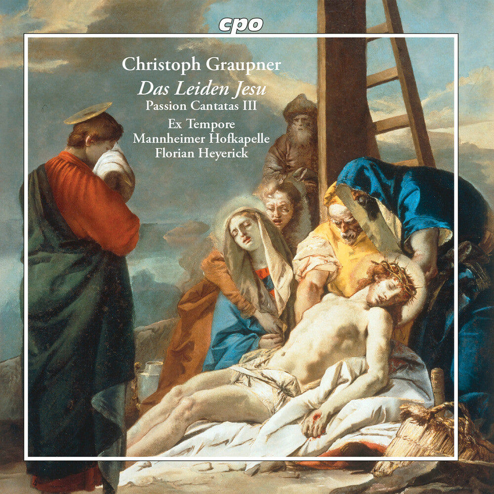 Graupner / Heyerick - Passion Cantatas 3 Music CD