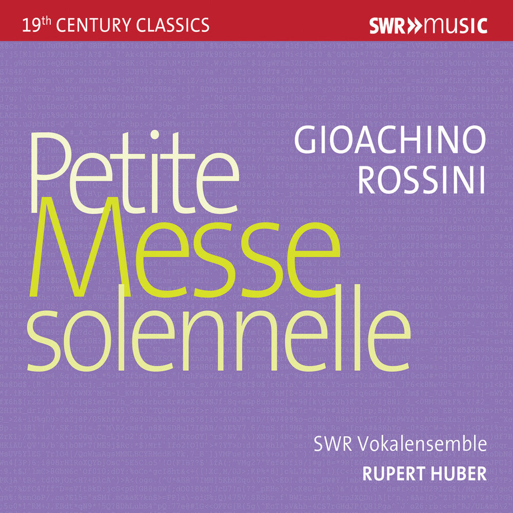 Rossini / Mazzarria / Hubert - Petite Messe Solenelle Music CD