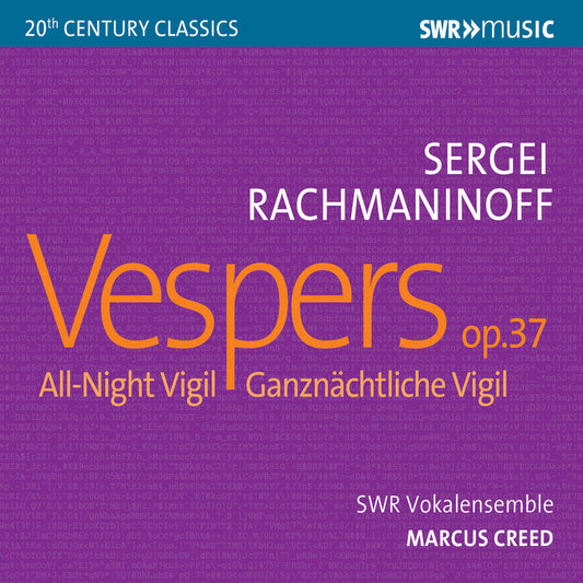 Rachmaninoff / Koch / Creed - Vespers 37 All Night Vigil [CD]