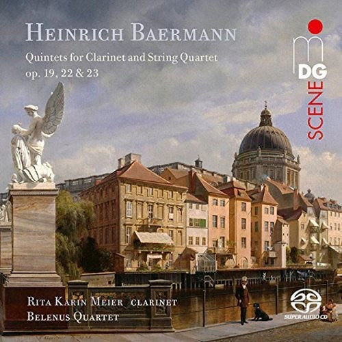 Baermann / Belenus Quartet / Meier - Quintets For Clarinet & String Quartet Op. 19 22 [CD]