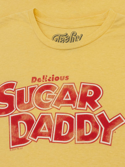 Delicious Sugar Daddy Candy T-Shirt - Light Yellow