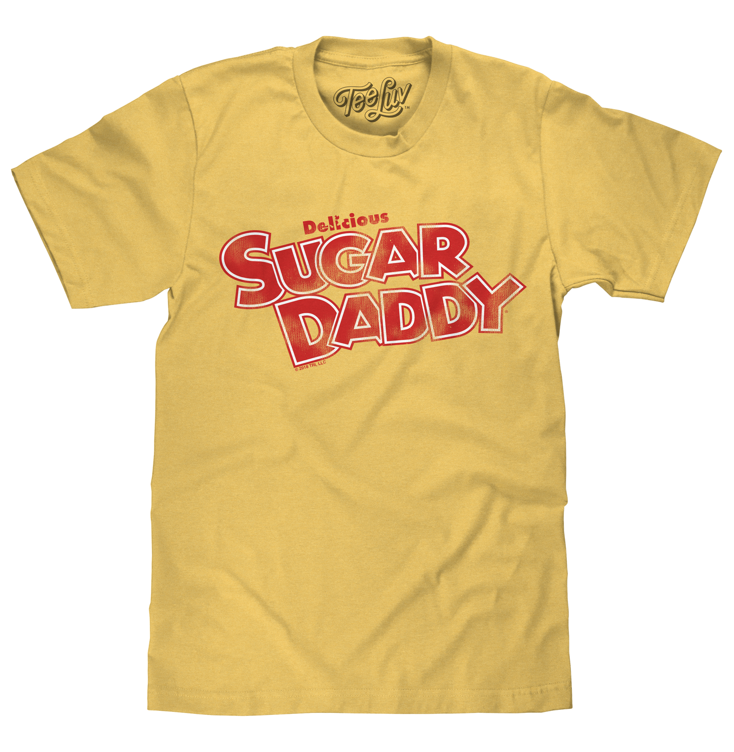 Delicious Sugar Daddy Candy T-Shirt - Light Yellow