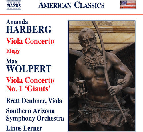 Deubner/Kirkpatrick - Harberg: Viola Concerto - Wolpert: Viola Concerto [CD]